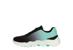Skechers Womens Go Walk Massage Fit Running Shoe - Black -women's shoes US 01 401930 03