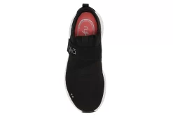 Ryka Womens Fame Slip On Sneaker - Black -women's shoes US 01 402088 05