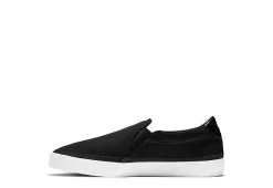 Nike Womens Court Legacy Slip On Sneaker - Black -women's shoes US 01 430391 02