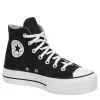 Converse Womens Chuck Taylor All Star High Top Platform Sneaker - Black