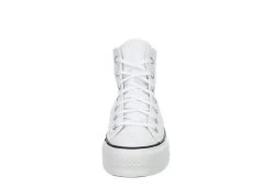 Converse Womens Chuck Taylor All Star High Top Platform Sneaker - White -women's shoes US 01 431055 02
