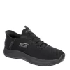 Skechers Womens Slip-ins Summits Enslee Slip Resistant Work Shoe - Black